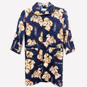 Daerli Quilted Teddy Bear Coat with Pockets Sz XS